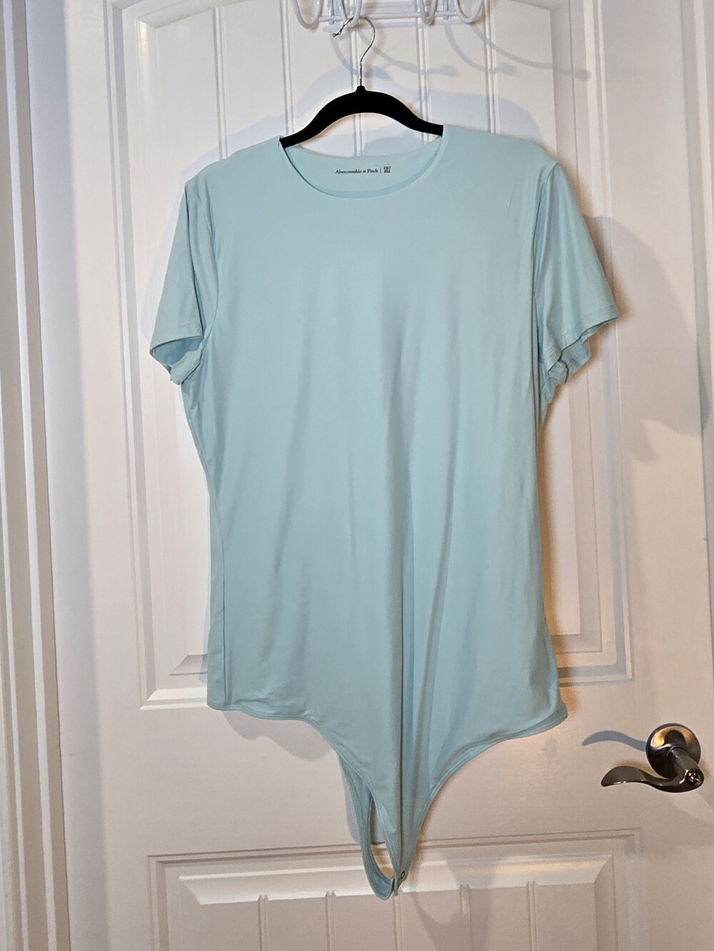 Abercrombie & Fitch Light Aqua Crewneck Tee